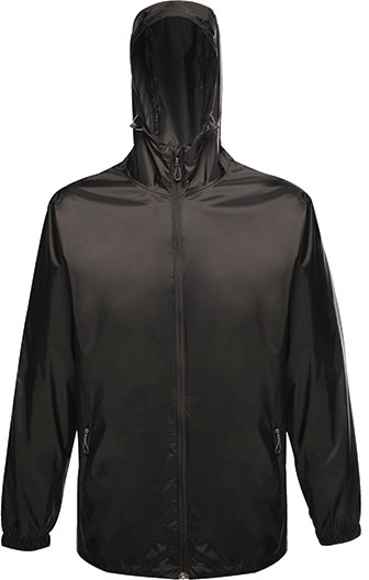 regatta-trw248-pro-packaway-breathable-jacket-black-front-2 Regatta Pro Packaway Breathable Jacket
