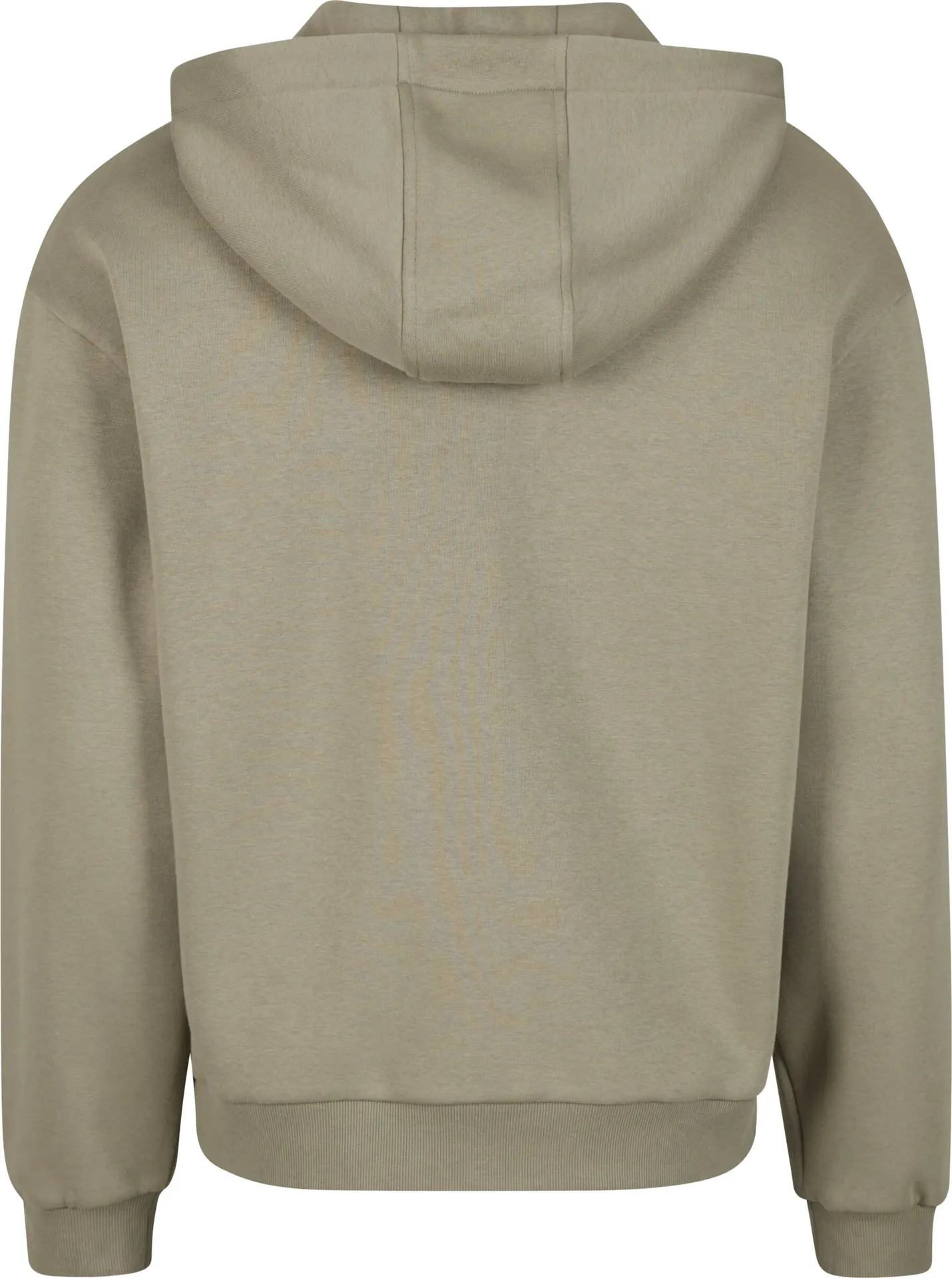 Build Your Brand Fluffy Zip Hoody