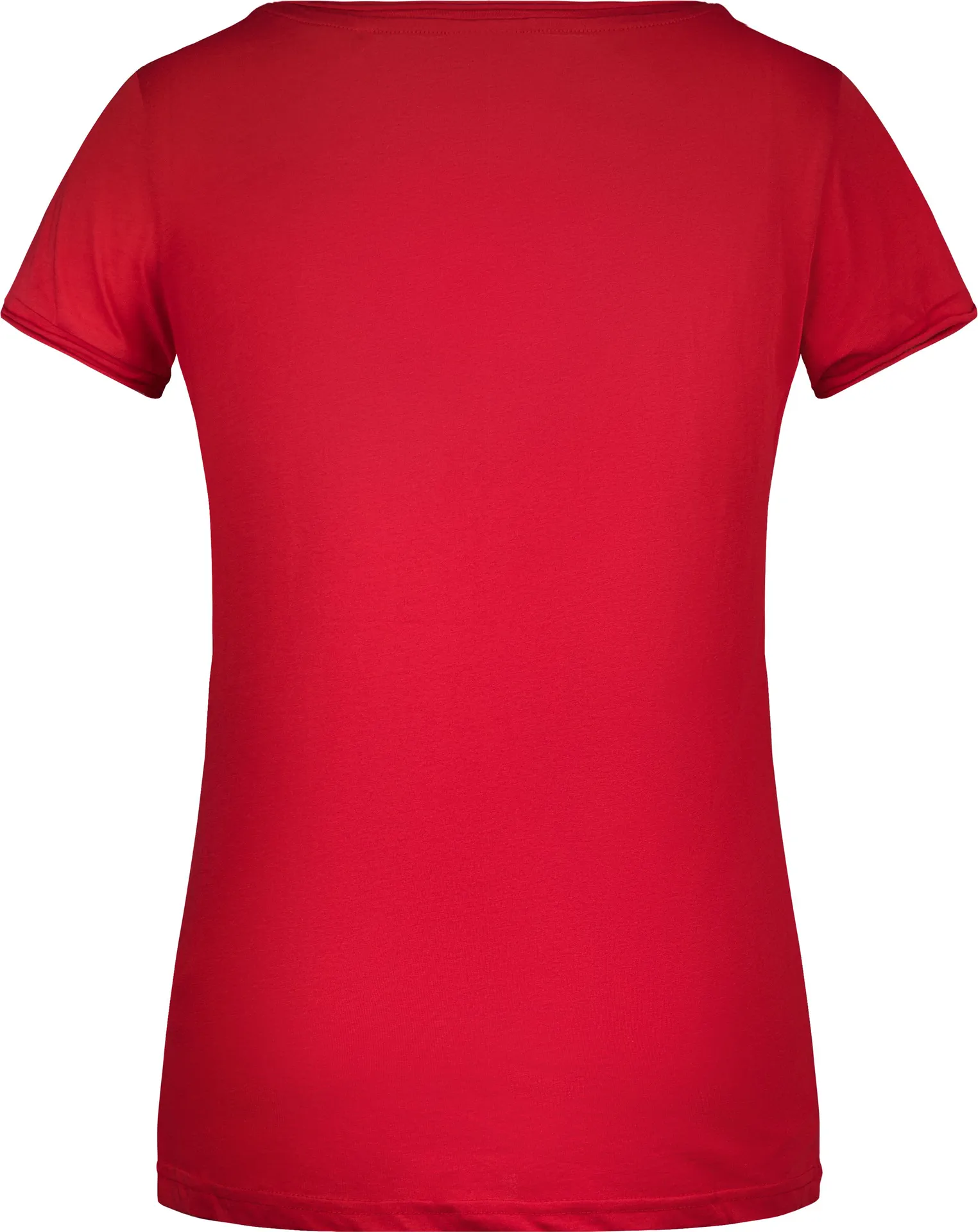 JN8001-ladies-t-shirt-red-back-5 James & Nicholson Ladies-T