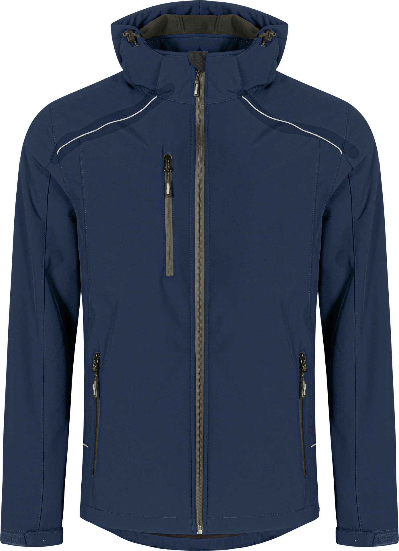 promodoro-7860-mens-warm-softshell-jacket-navy-front-3 Promodoro Men´s Warm Softshell Jacket