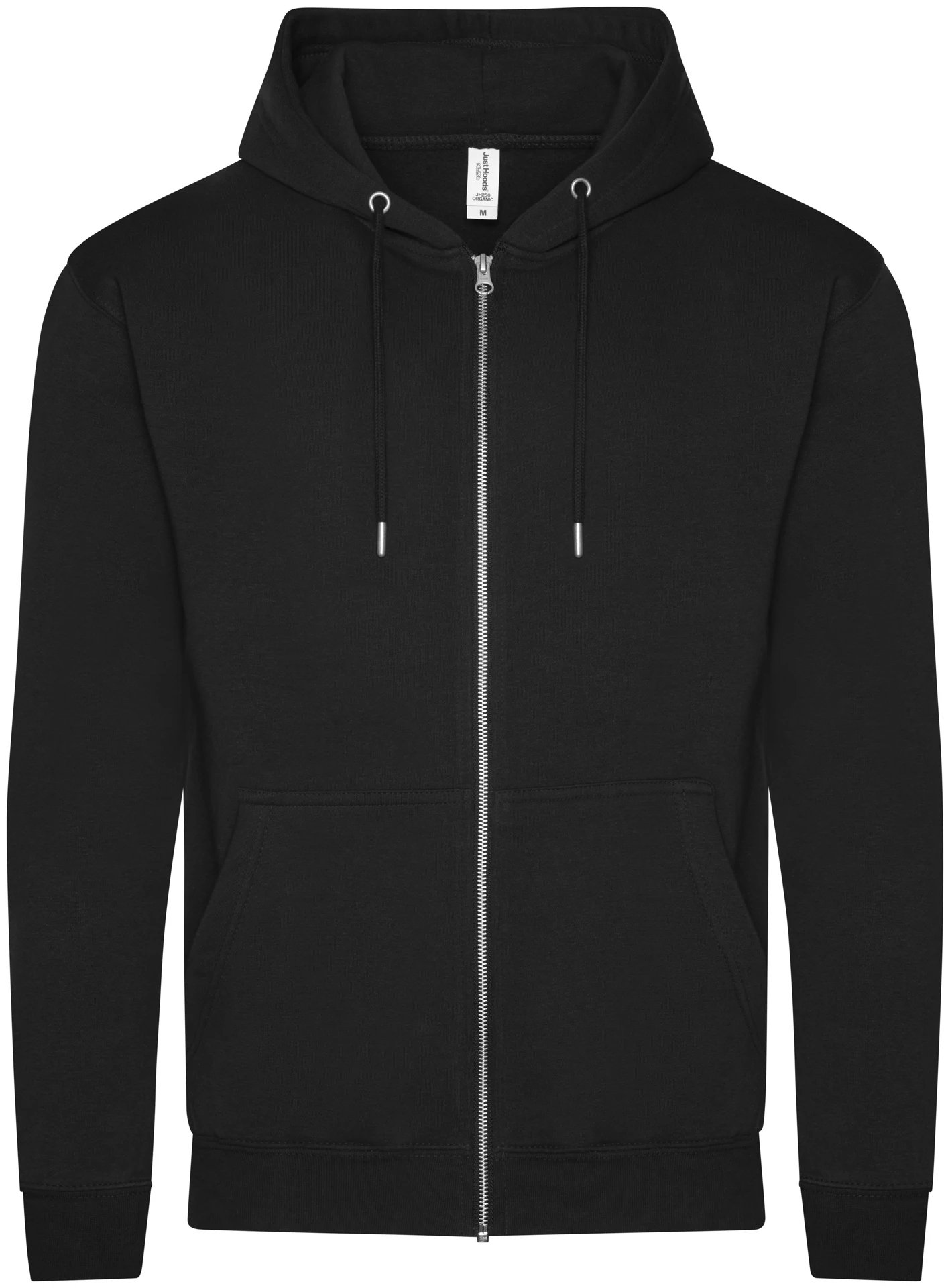 justhoods-jh250-organic-zoodie-deepblack-front-1 Just Hoods Organic Zoodie