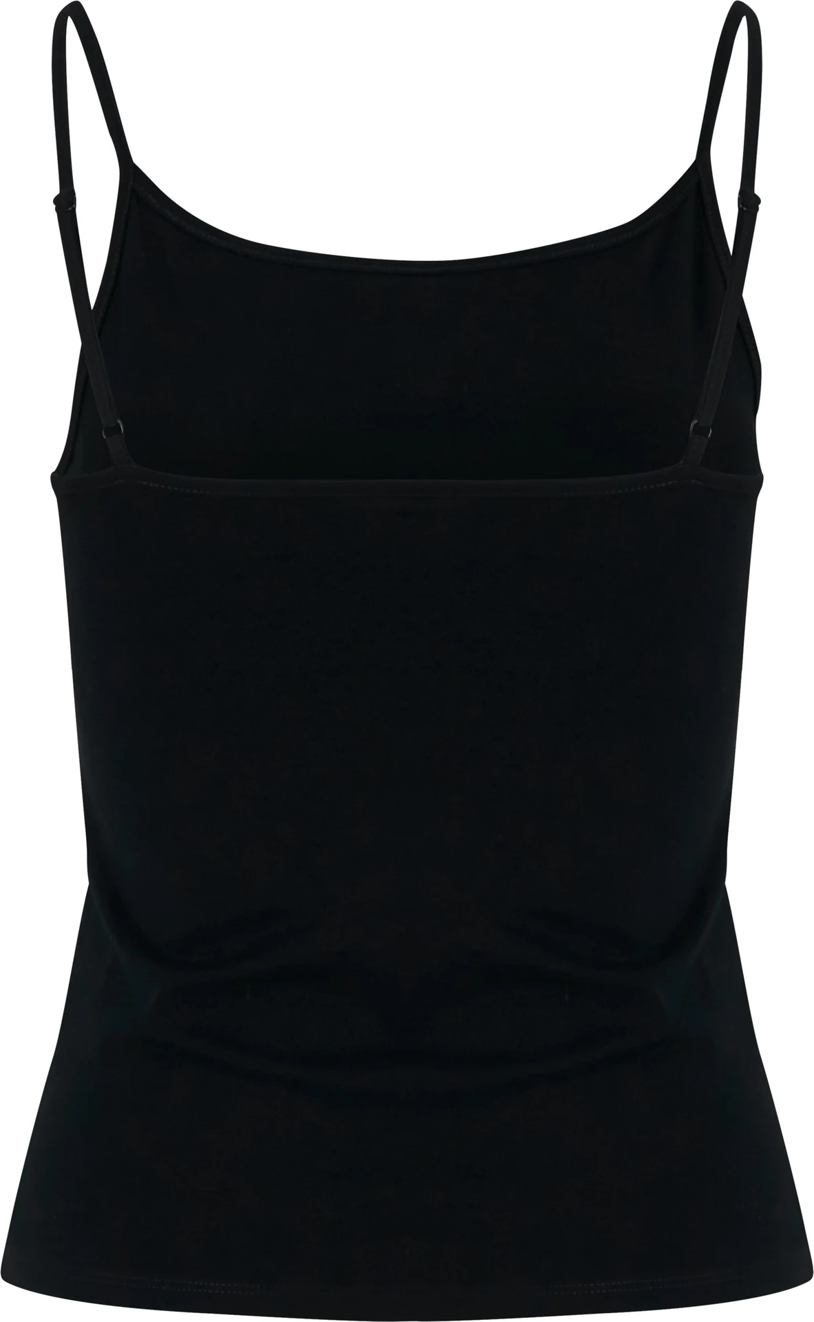 BYB-BY314-ladies-stretch-jersey-short-slim-top-black-back-7 Build Your Brand Ladies Stretch Jersey Short Slim Top