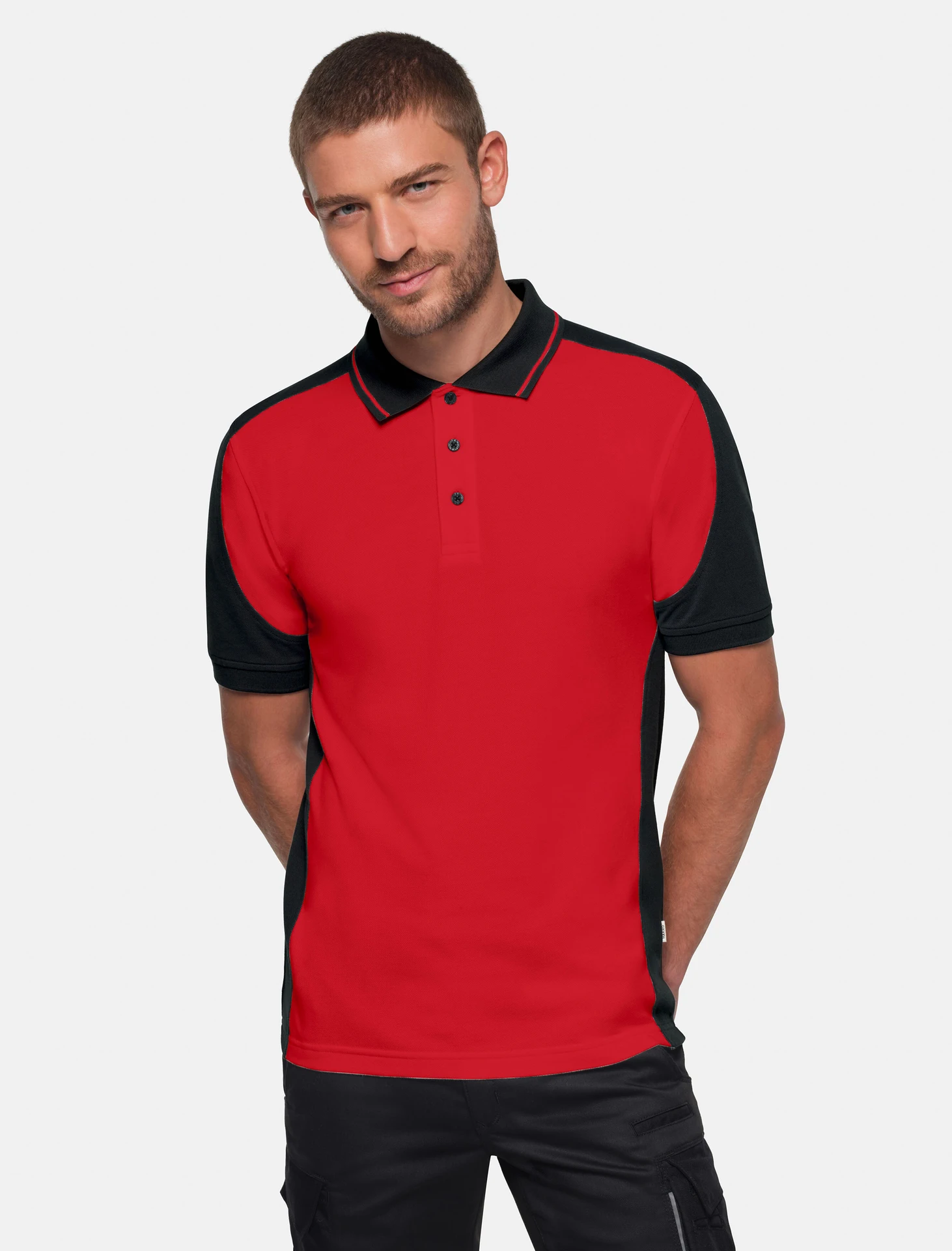 HAKRO Poloshirt 539 Contrast MIKRALINAR® ECO