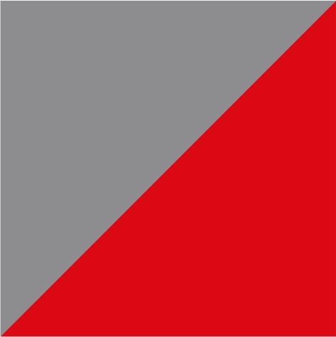 grey/red