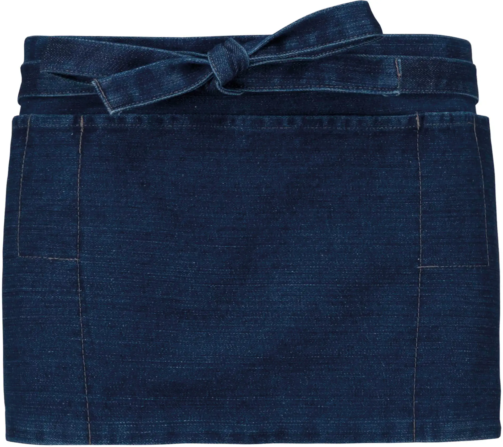 kariban-K886-barschuerze-kurz-denim-front-3 Kariban Barschürze kurz