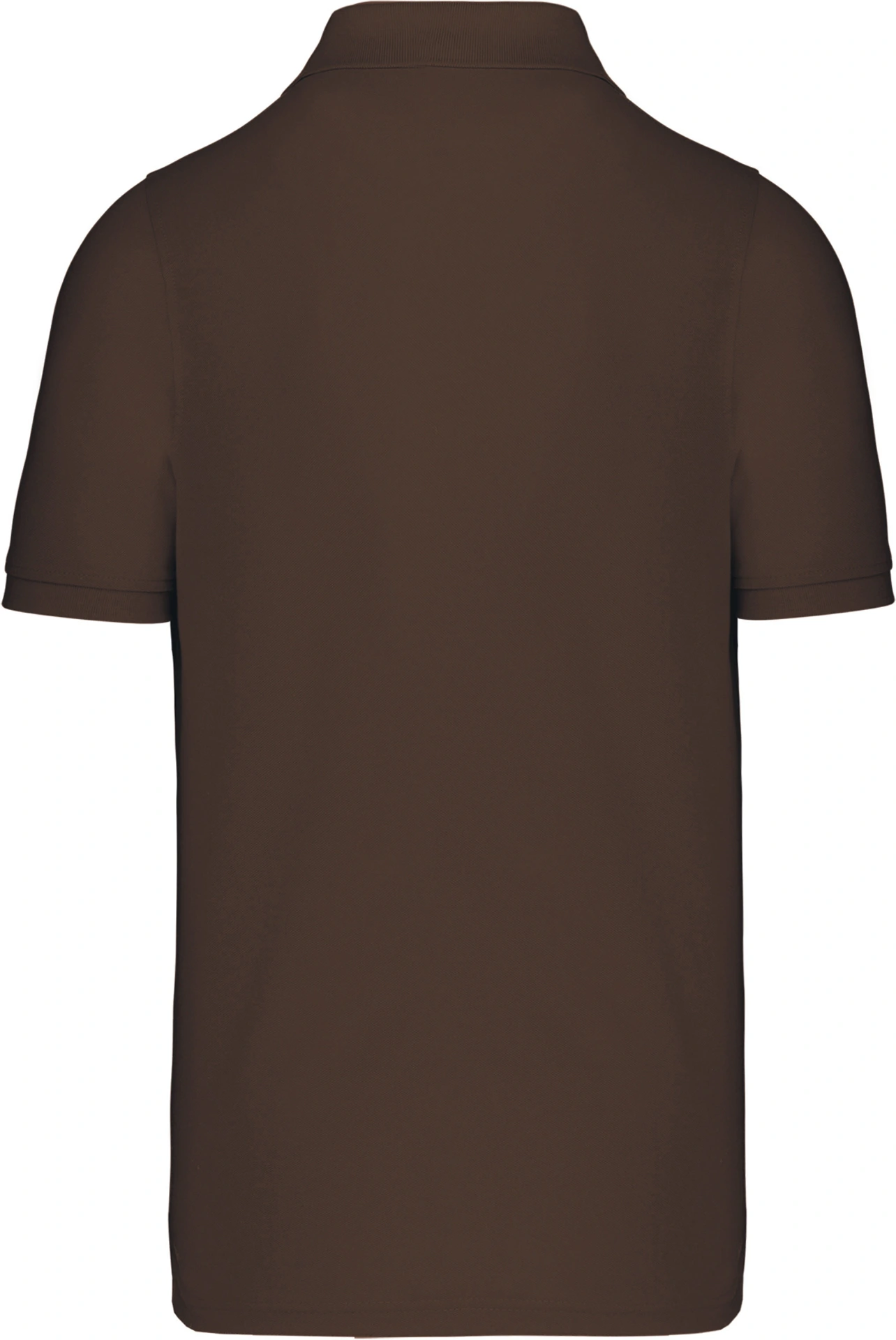 kariban-K241-herren-pique-polo-chocolate-back-6 Kariban Herren Piqué Polo