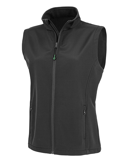 Result Womens Recycled 2-Layer Printable Softshell Bodywarmer Result Womens Recycled 2-Layer Printable Softshell Bodywarmer