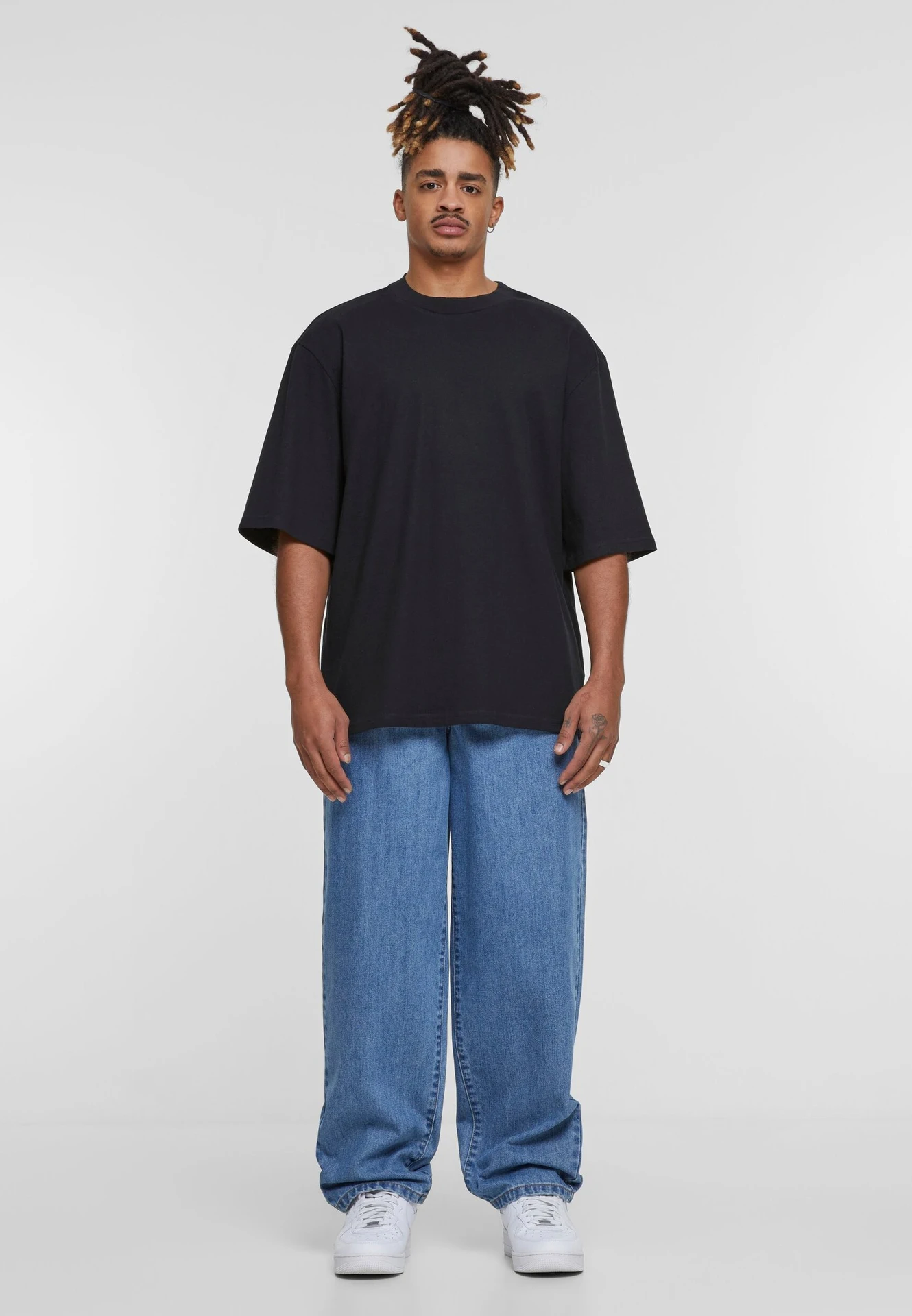 Build Your Brand Oversized Sleeve Tee