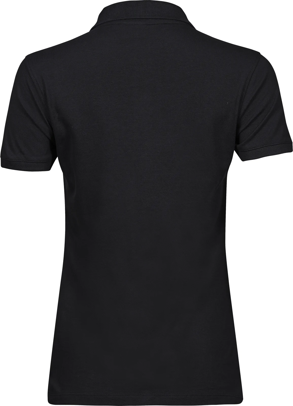 tee-jays-1401-womens-heavy-poloshirt-black-back-3 Tee Jays Ladies` Heavy Polo