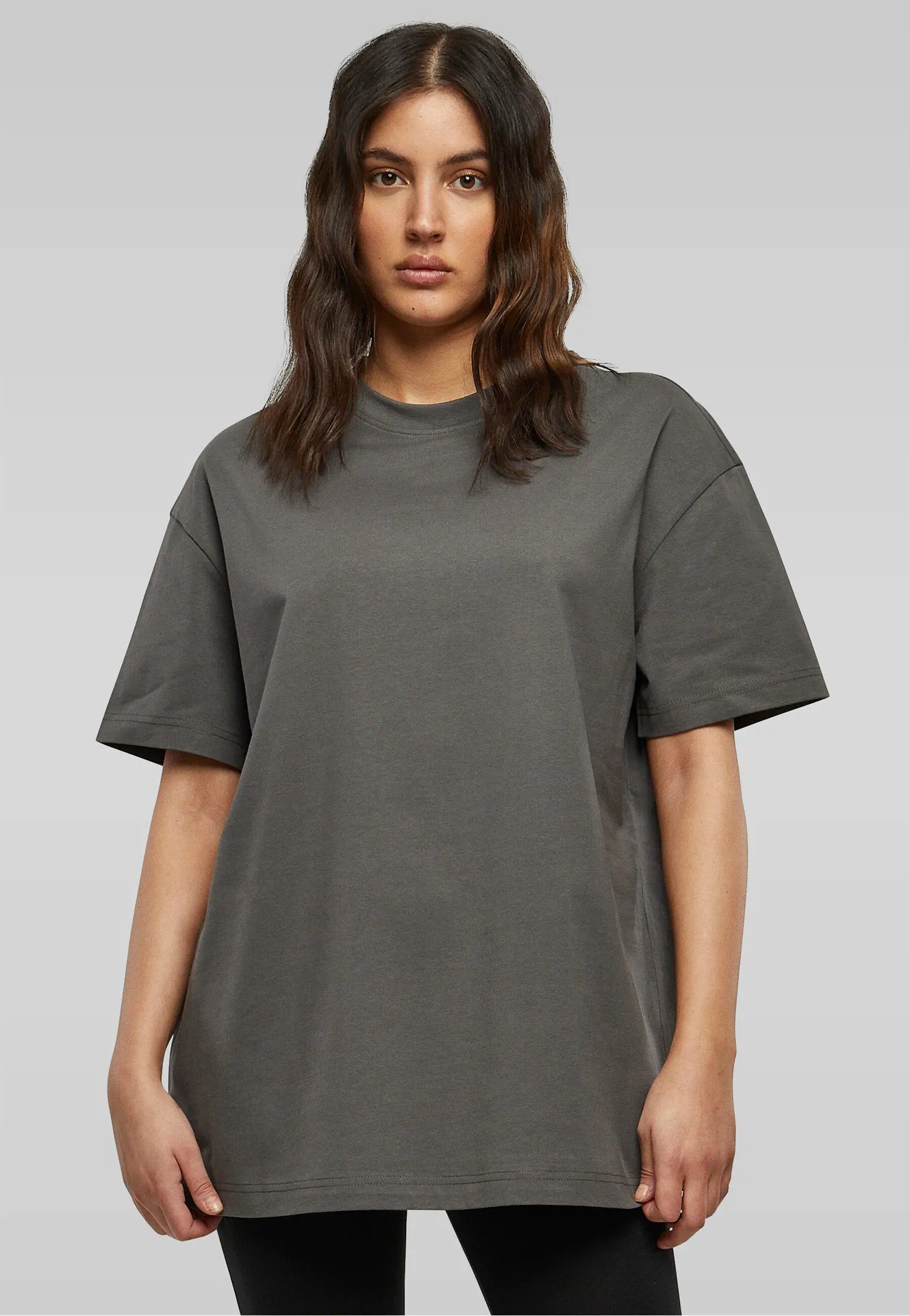 Build Your Brand Ladies Oversized Boyfriend Tee