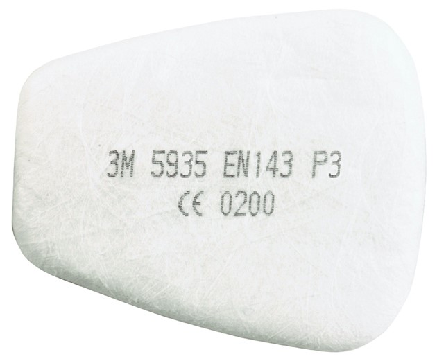 3M Partikelfilter 5935 P3 R Feinstaubvorfilter 3M Partikelfilter 5935 P3 R Feinstaubvorfilter