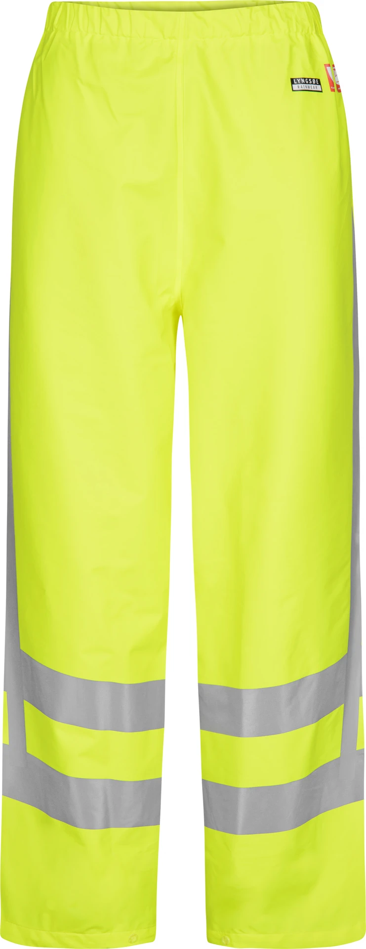 lyngsoe-fr-lr52-rws-flammhemmende-hi-vis-regenhose-leuchtgelb-front-1 Lyngsøe FR-LR52-RWS Flammhemmende Hi-Vis Regenhose