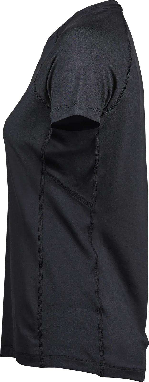 tee-jays-7021-womens-cooldry-t-shirt-black-left-2 Tee Jays Women's CoolDry Tee