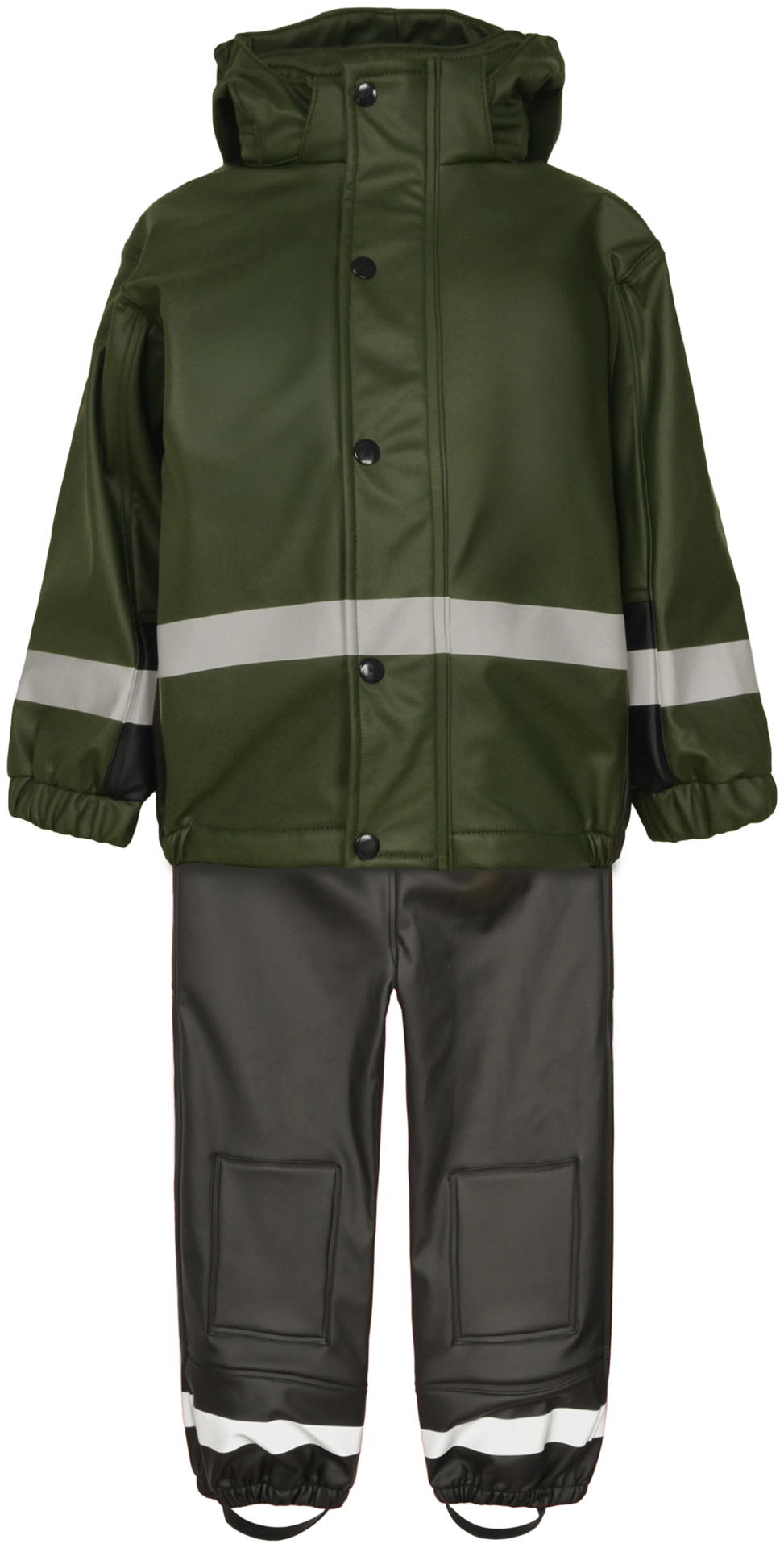 Lyngsøe F2552-KID Regenset Jacke & Hose mit weichem Fleecefutter