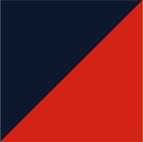 oxford navy/fire red