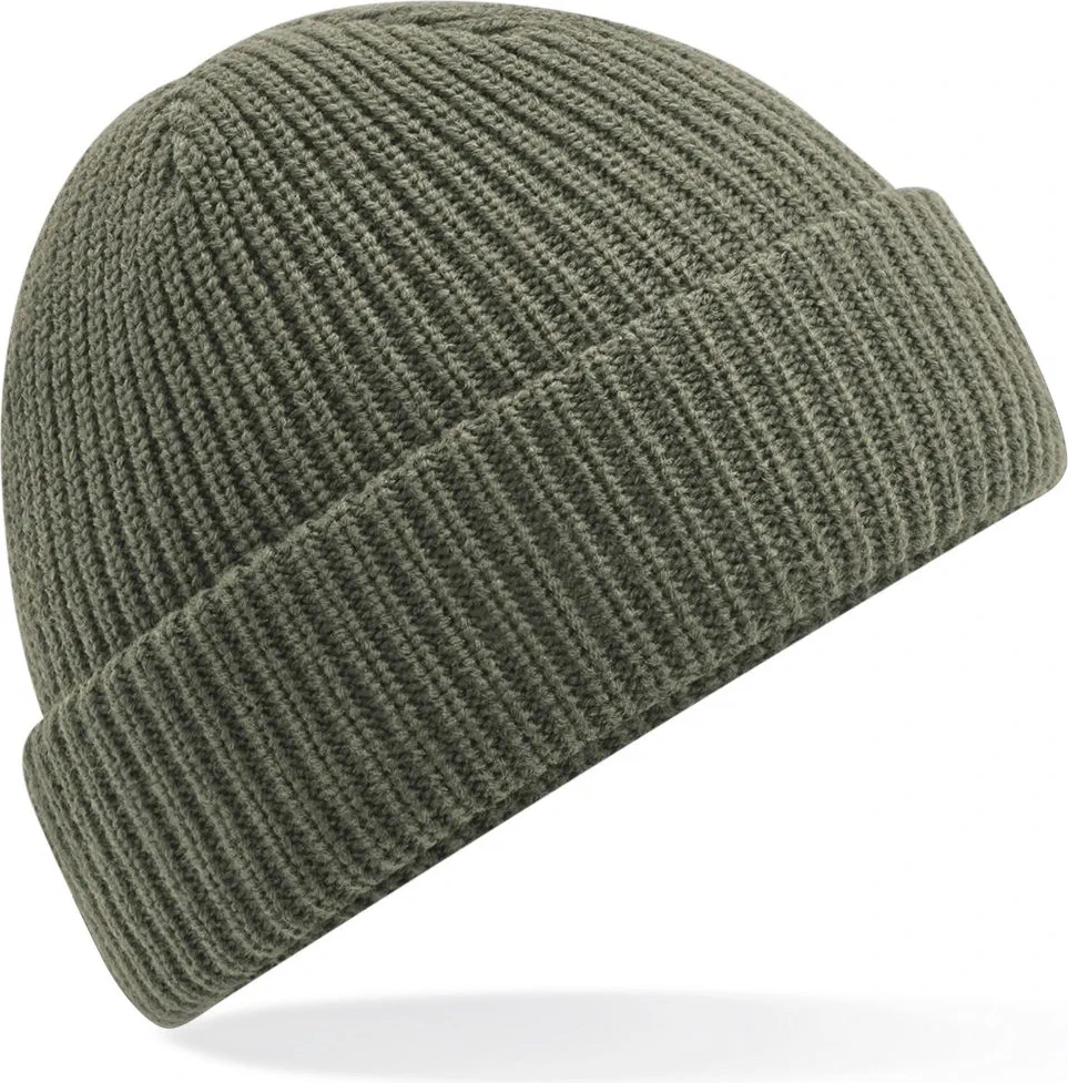 beechfield-b505-water-repellent-thermal-elements-beanie-olivegreen-front-1 Beechfield Water Repellent Thermal Elements Beanie