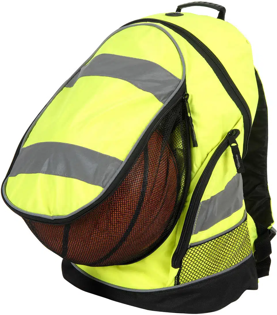 yoko-sh8001-hi-vis-london-backpack-hi-vis-yellow-detail-3 YOKO High Visibility London Rucksack