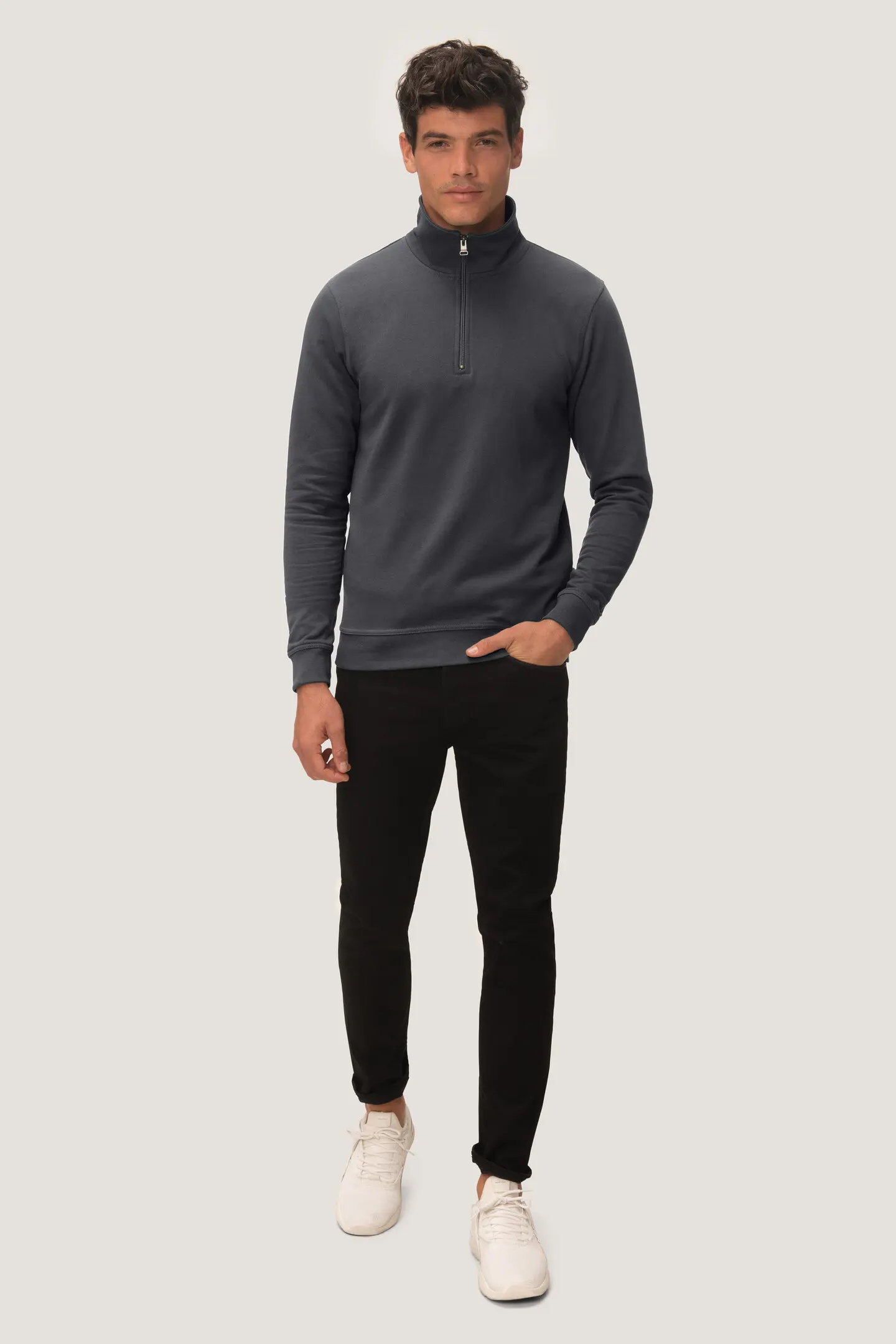 HAKRO Zip-Sweatshirt 451 Premium HAKRO Zip-Sweatshirt 451 Premium