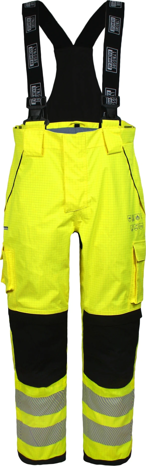 Lyngsøe ARC-LR15052 Multinorm Hi-Vis Hose mit Innenfutter