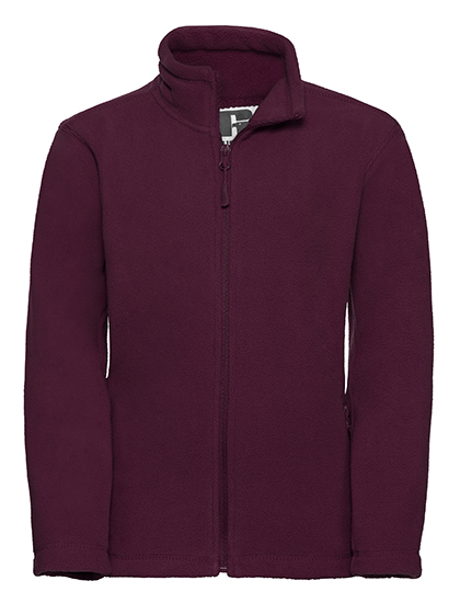 Russell Children's Full Zip Outdoor Fleece Russell Children's Full Zip Outdoor Fleece