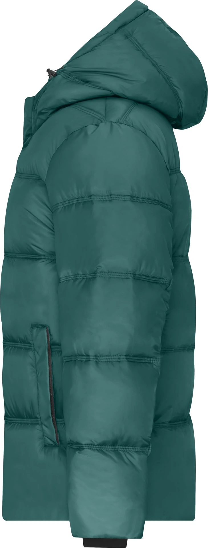jn1370-mens-winter-jacket-smokygreen-left-4 James & Nicholson Men´s Winter Jacket
