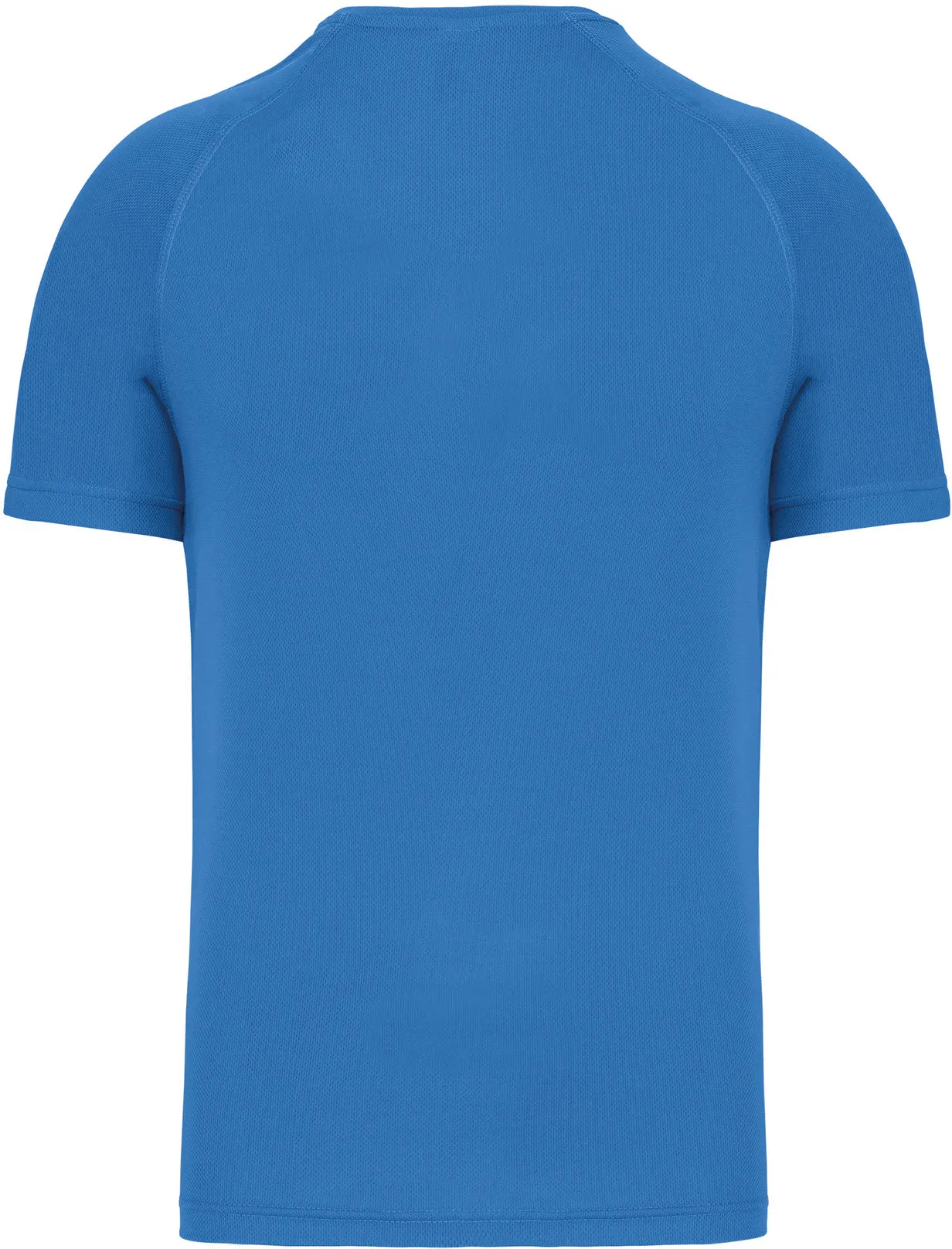 kariban-PA476-herren-v-ausschnitt-sport-shirt-aquablue-back-6 Kariban Herren V-Ausschnitt Sport Shirt