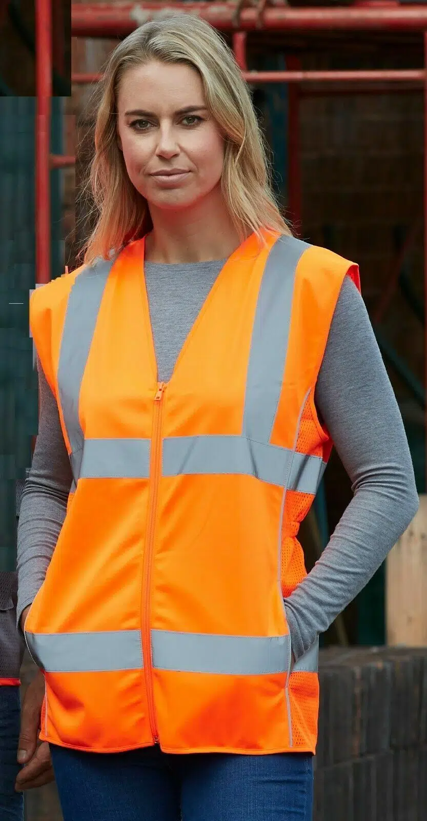 YOKO Ladies Hi-Vis Executive Waistcoat