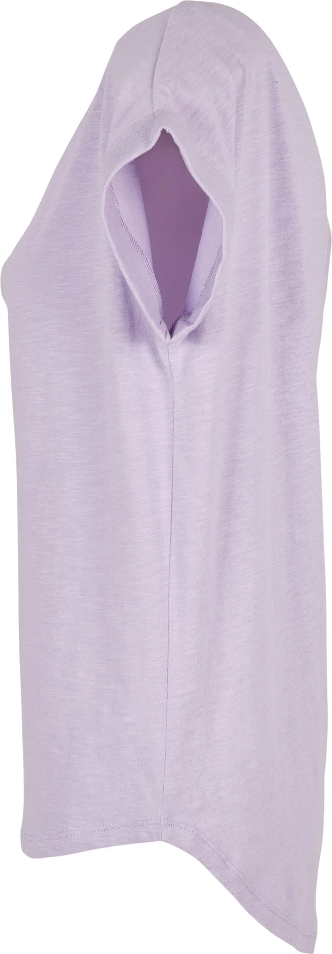 Build Your Brand Ladies Long Slub Tee