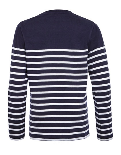 SOL'S Kids Long Sleeve Striped T-Shirt Matelot