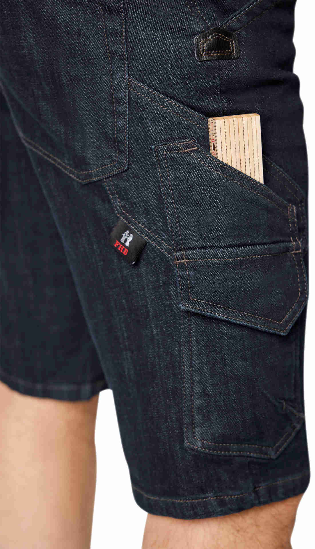 FHB Stretch-Jeans-Zunftbermuda VOLKMAR FHB Stretch-Jeans-Zunftbermuda VOLKMAR