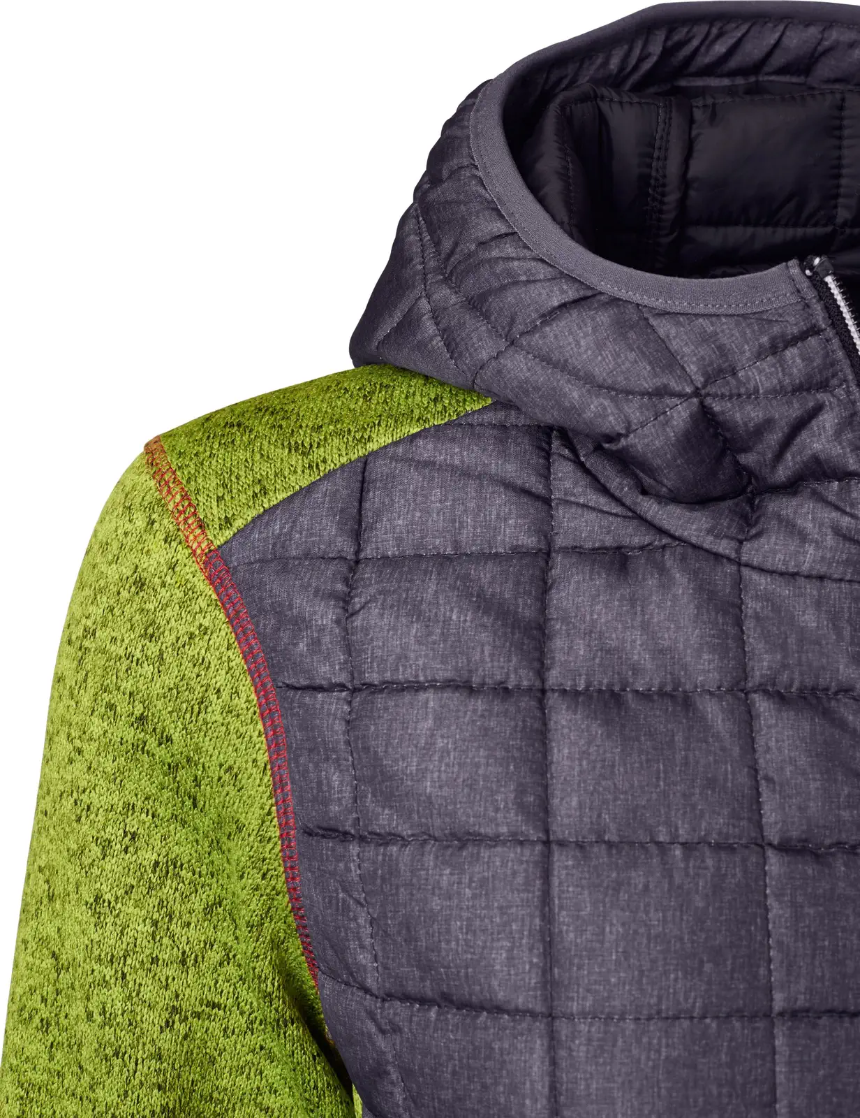 James & Nicholson Ladies Knitted Hybrid Jacket