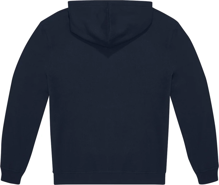 bc-wg006-id.334-zip-hoodie-navy-back-3 B&C ID.334 Zip Hood