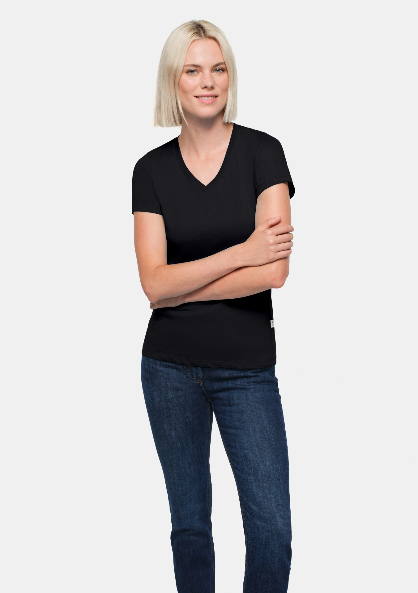 HAKRO Women-V-Shirt 126 Classic