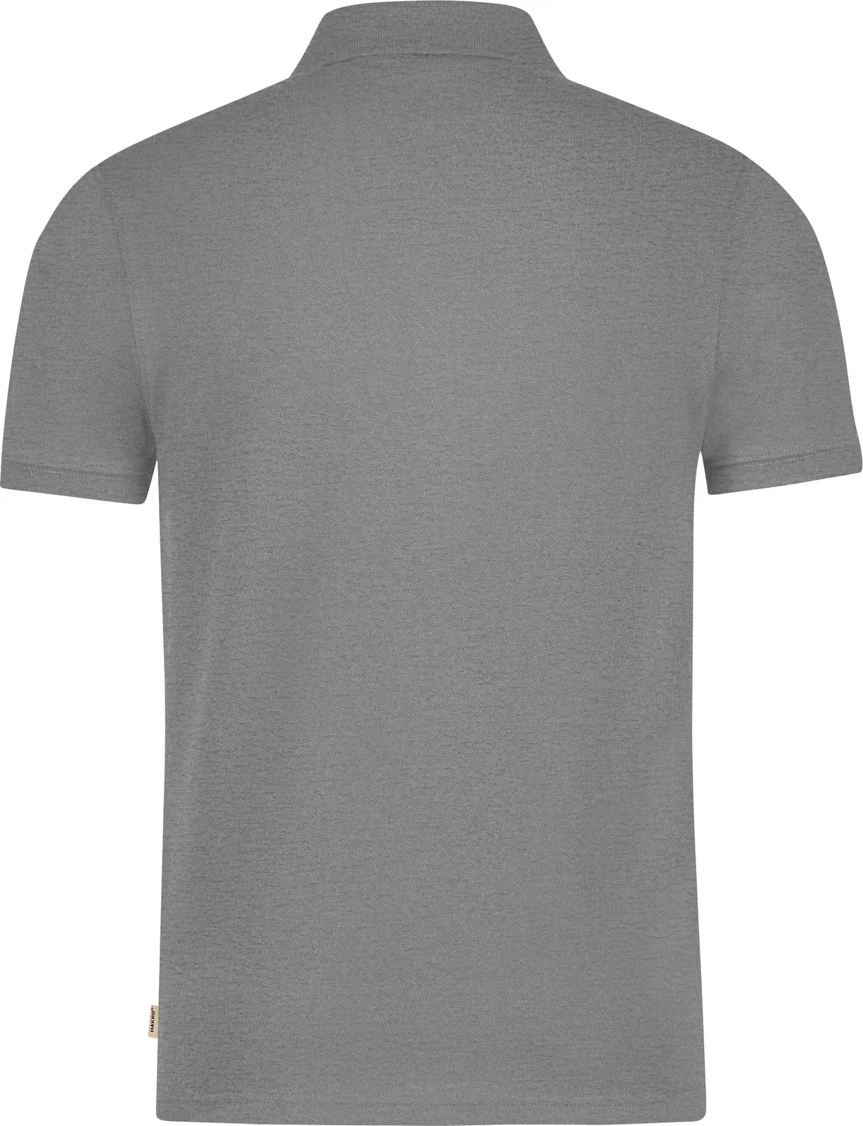 hakro-501-poloshirt-bio-baumwolle-graumeliert-3 HAKRO Poloshirt 501 Bio-Baumwolle GOTS