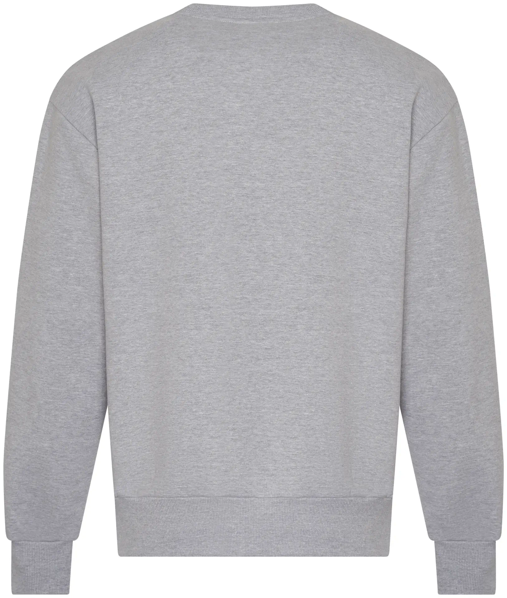 justhoods-jh123-signature-heavyweight-sweatshirt-heathergrey-back-3 Just Hoods Signature Heavyweight Sweat