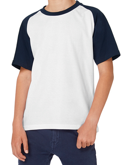 B&C T-Shirt Base-Ball Kids