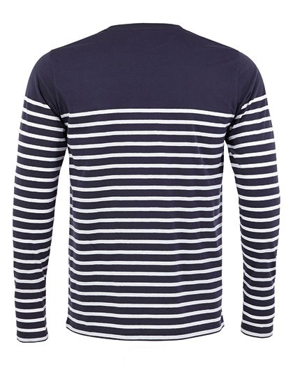 SOL'S Men's Long Sleeve Striped T-Shirt Matelot SOL'S Men's Long Sleeve Striped T-Shirt Matelot