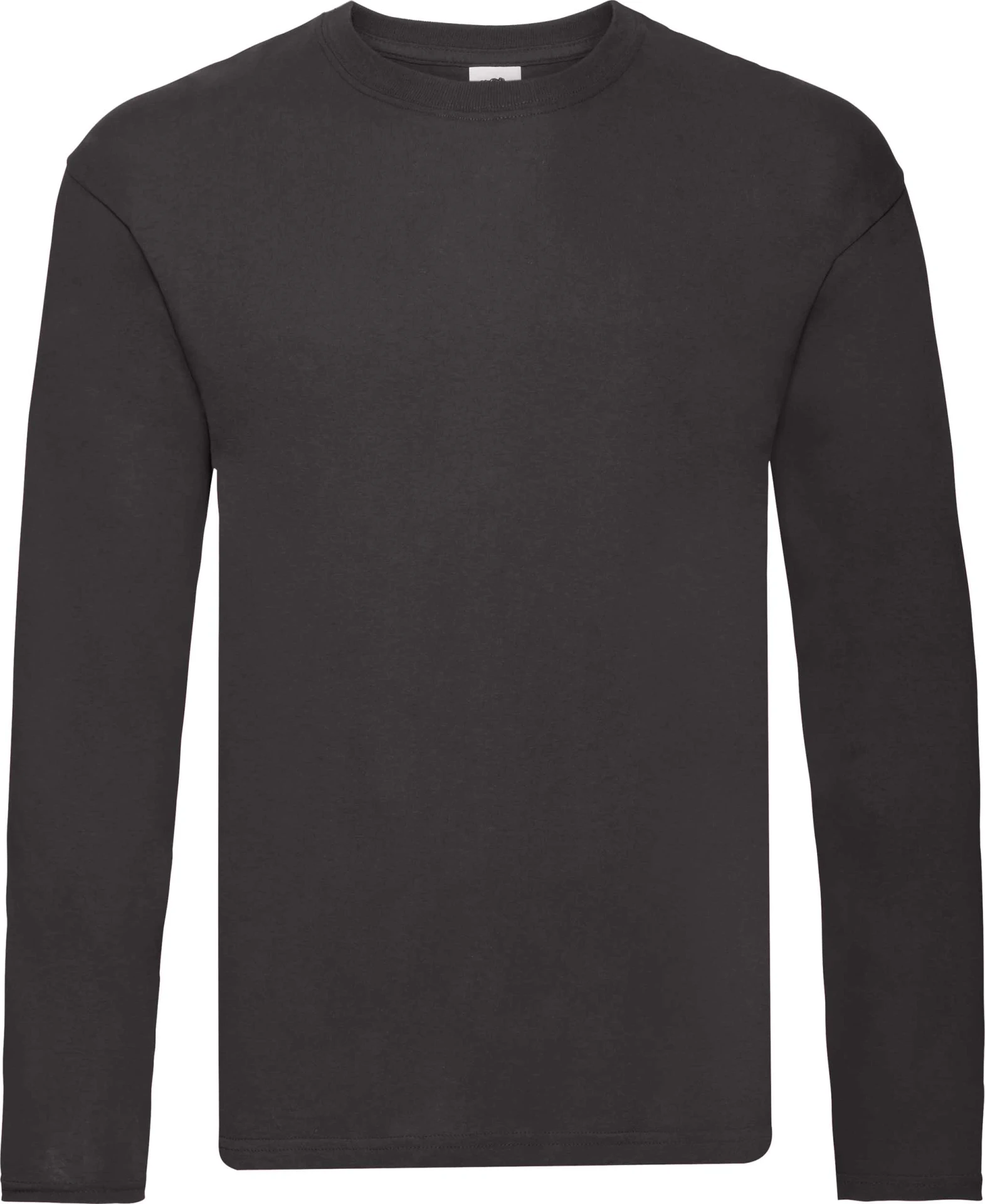 fruit-of-the-loom-61-428-0-original-long-sleeve-t-shirt-black-4 F.O.L. Original Long Sleeve T