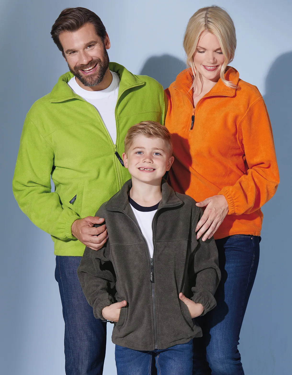 James & Nicholson Full-Zip Fleece
