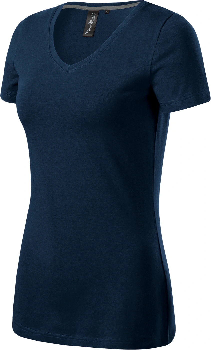 MALFINI T-Shirt Damen Action V-neck 701