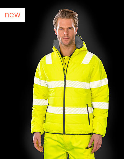 Result Recycled Ripstop Padded Safety Jacket Result Recycled Ripstop Padded Safety Jacket