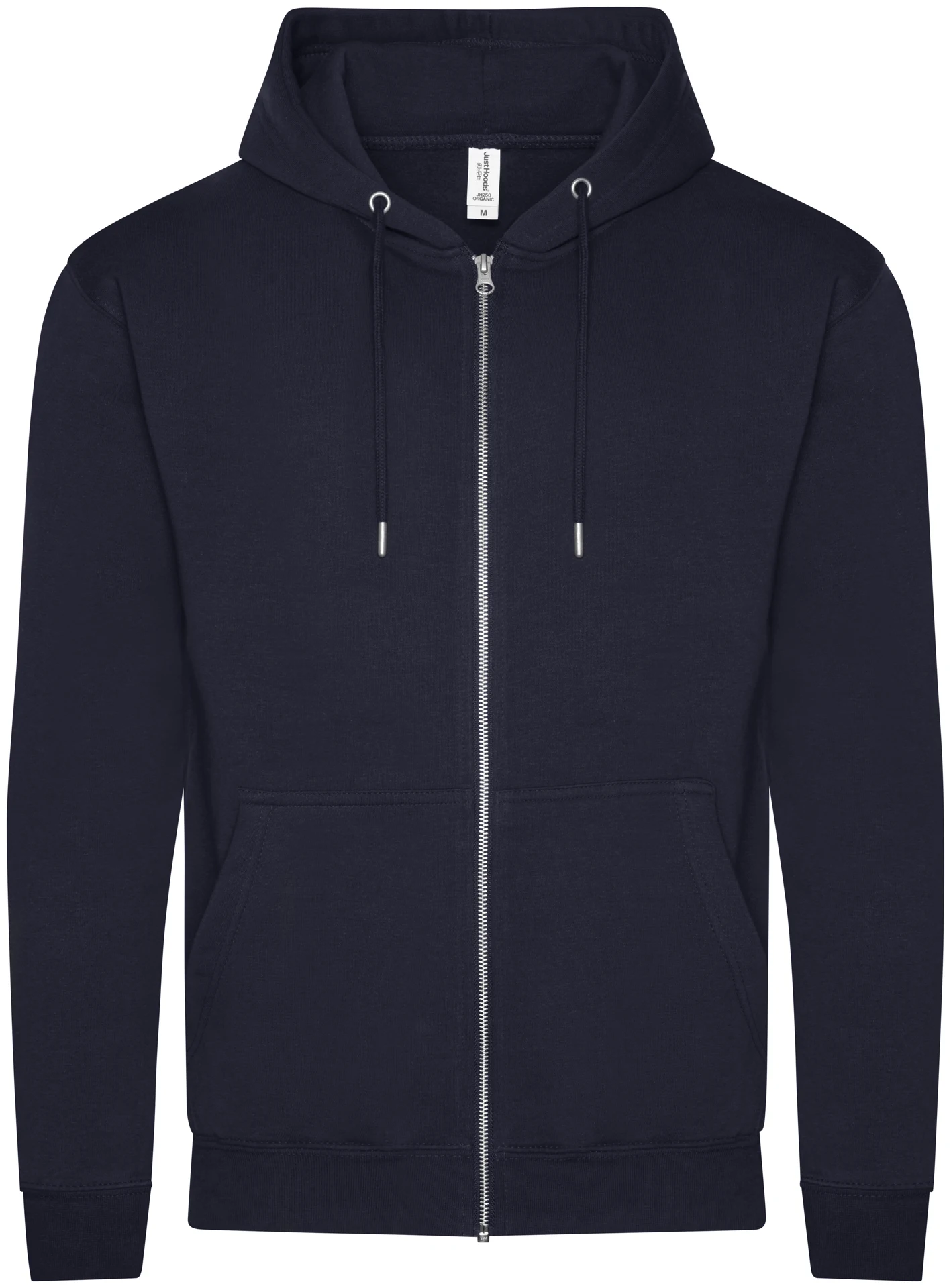justhoods-jh250-organic-zoodie-newfrenchnavy-front-1 Just Hoods Organic Zoodie