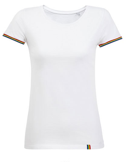 SOL'S Women's Short Sleeve T-Shirt Rainbow SOL'S Women's Short Sleeve T-Shirt Rainbow