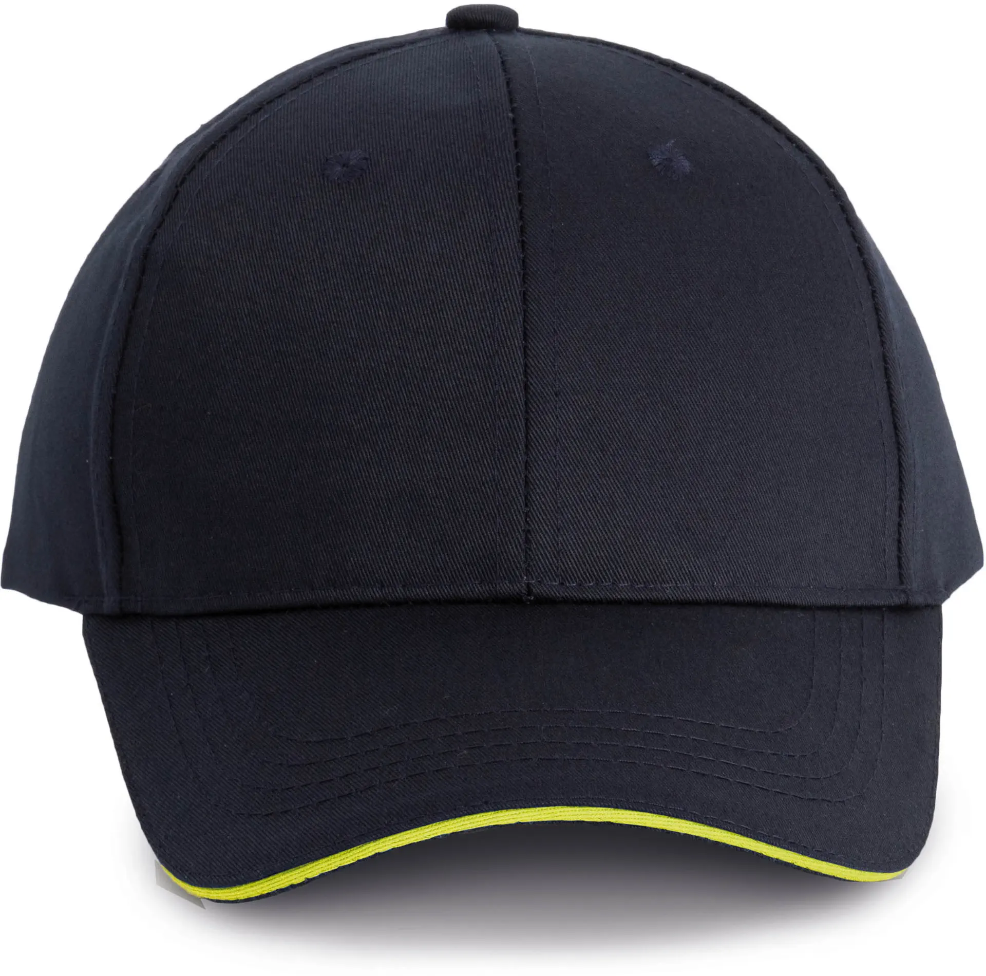 navy/fluorescent yellow