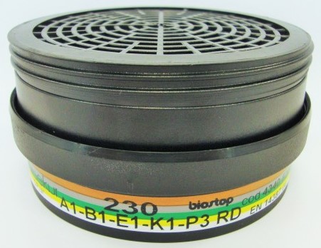 EKASTU Mehrbereichs-Kombifilter 230 A1 B1 E1 K1-P3R D EKASTU Mehrbereichs-Kombifilter 230 A1 B1 E1 K1-P3R D