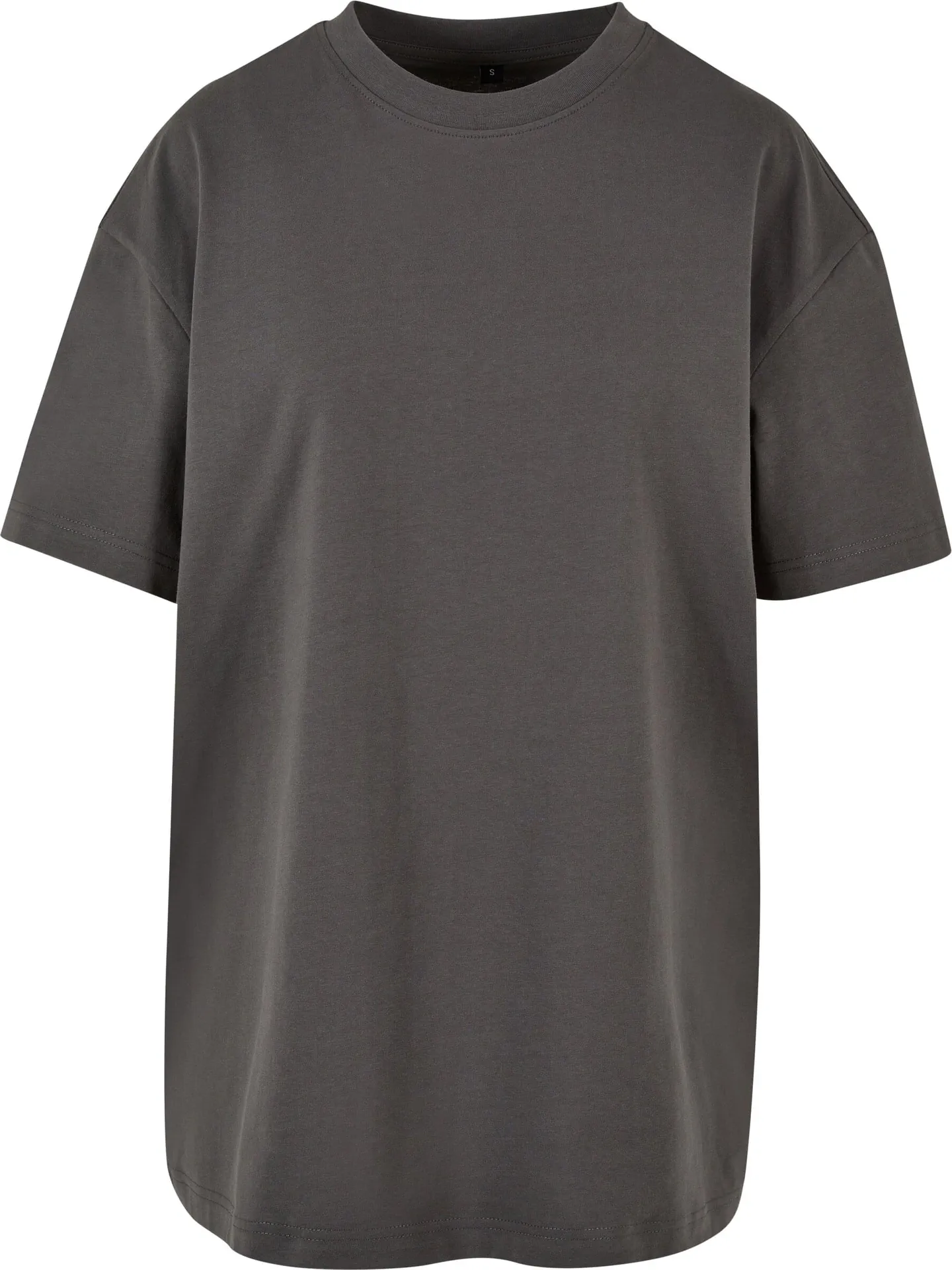 BYB-BY149-ladies-oversized-boyfriend-t-shirt-darkshadow-front-4 Build Your Brand Ladies Oversized Boyfriend Tee
