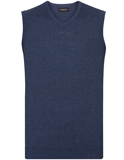 Russell V-Neck Sleeveless Knitted Pullover Russell V-Neck Sleeveless Knitted Pullover