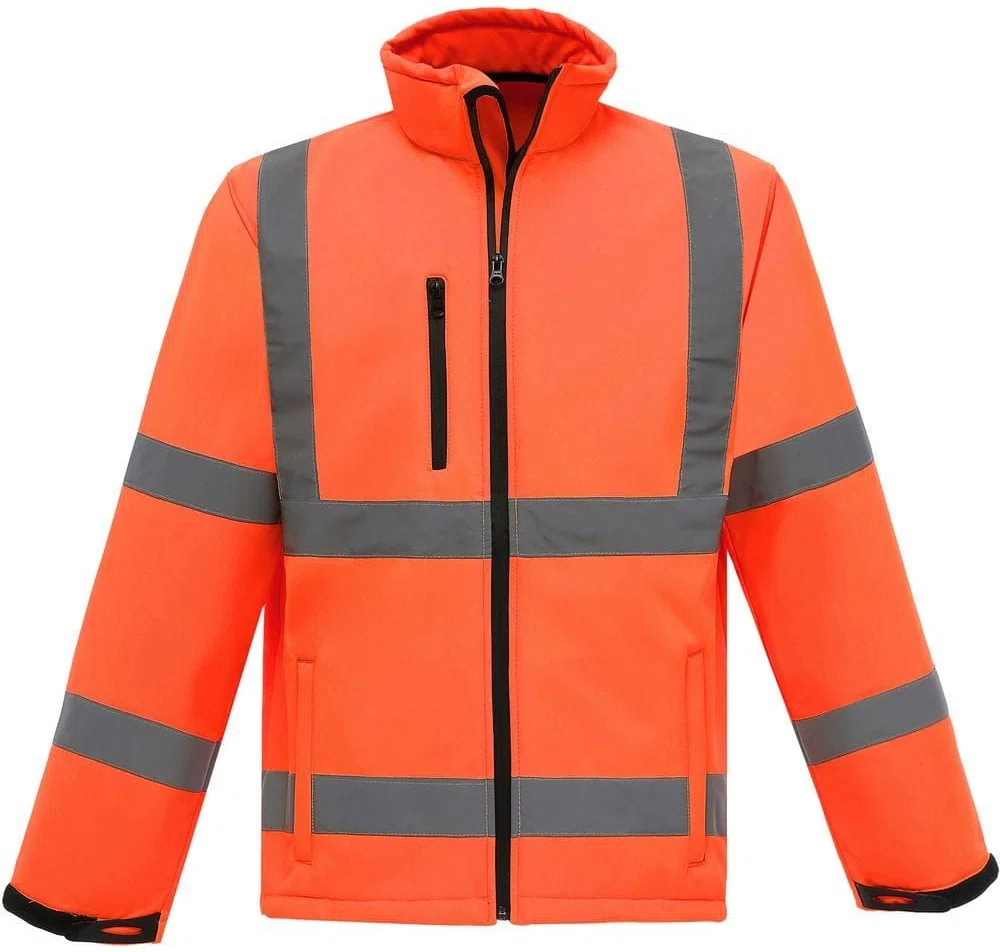 YOKO High Visibility 2 Bands & Braces Softshell Jacket
