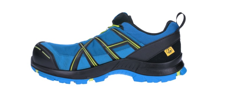 HAIX Sicherheitsschuh BLACK EAGLE SAFETY BLUE/CITRUS LOW S3