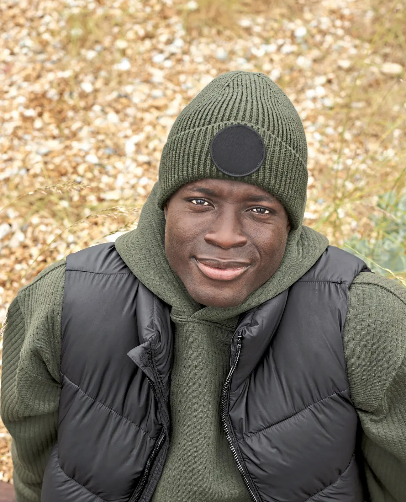 Beechfield Circular Fashion Patch Beanie